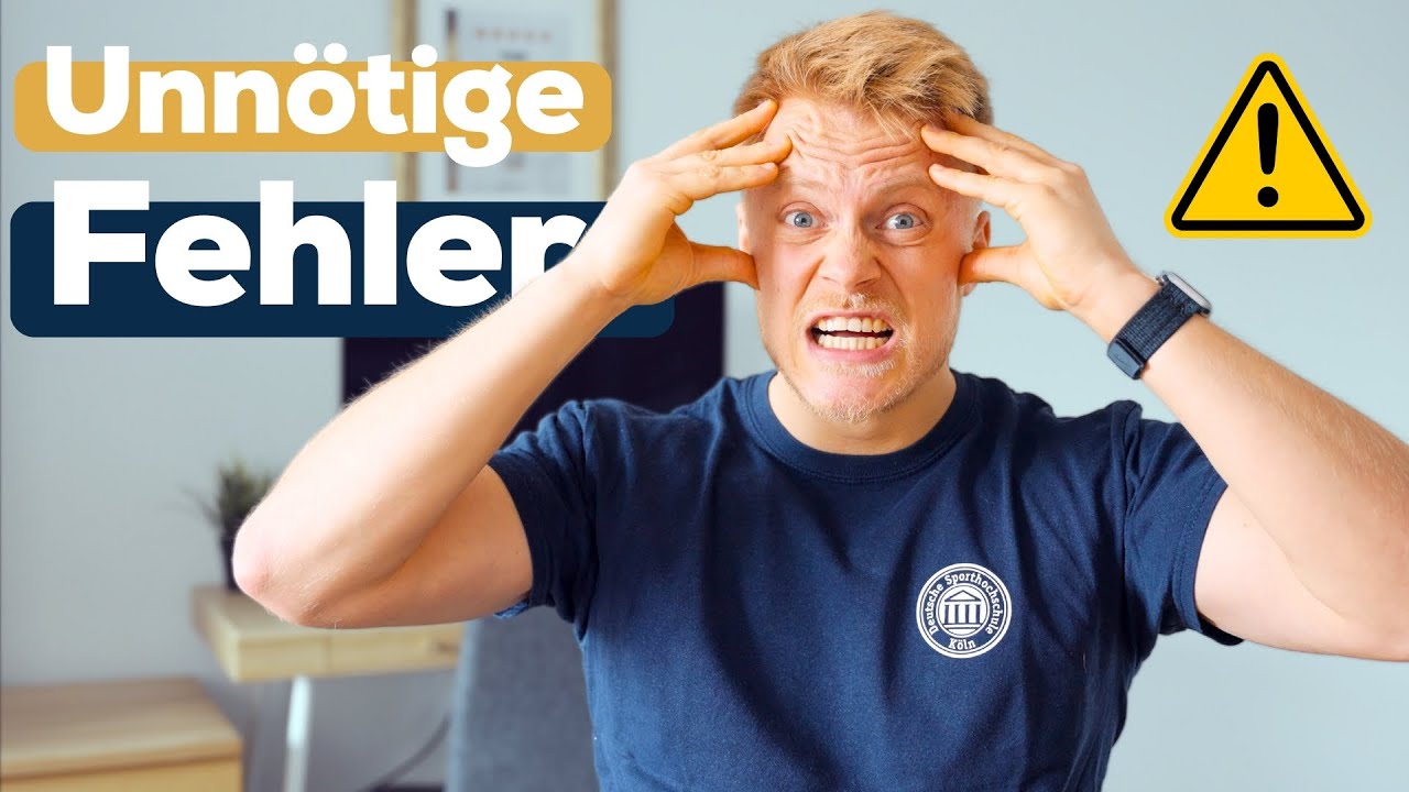 Die 5 schlimmsten Fitness-Fehler: Vermeide sie um jeden Preis!