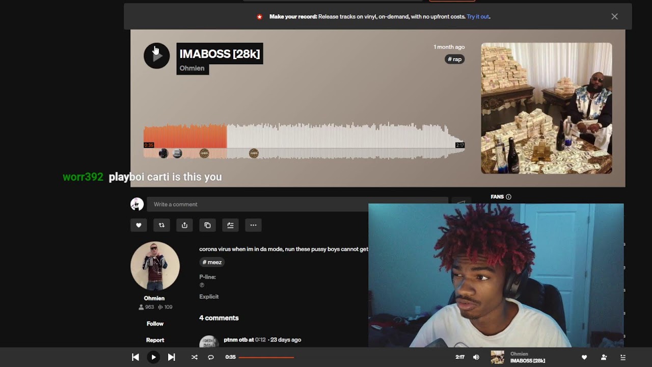 Reacting to Music submissions
