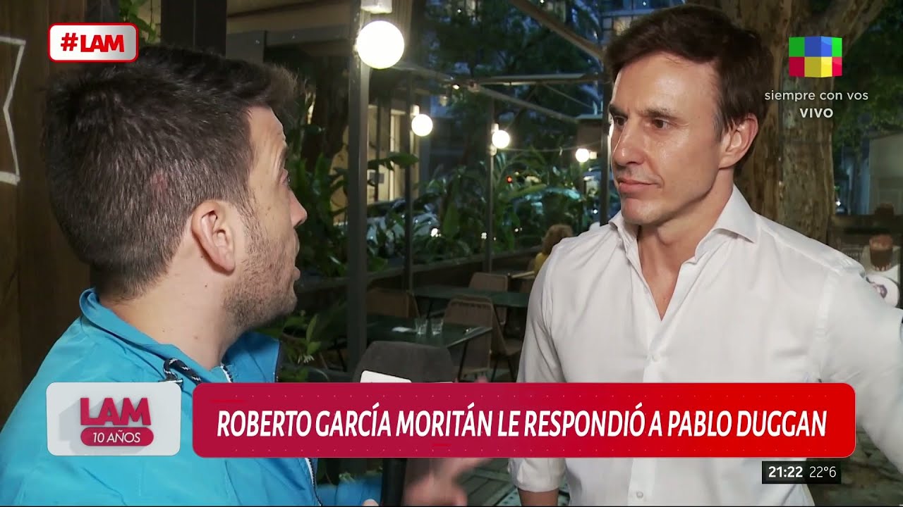 💣 SE MATARON POR TWITTER: ROBERTO GARC&Iacute;A MORIT&Aacute;N VS. PABLO DUGGAN