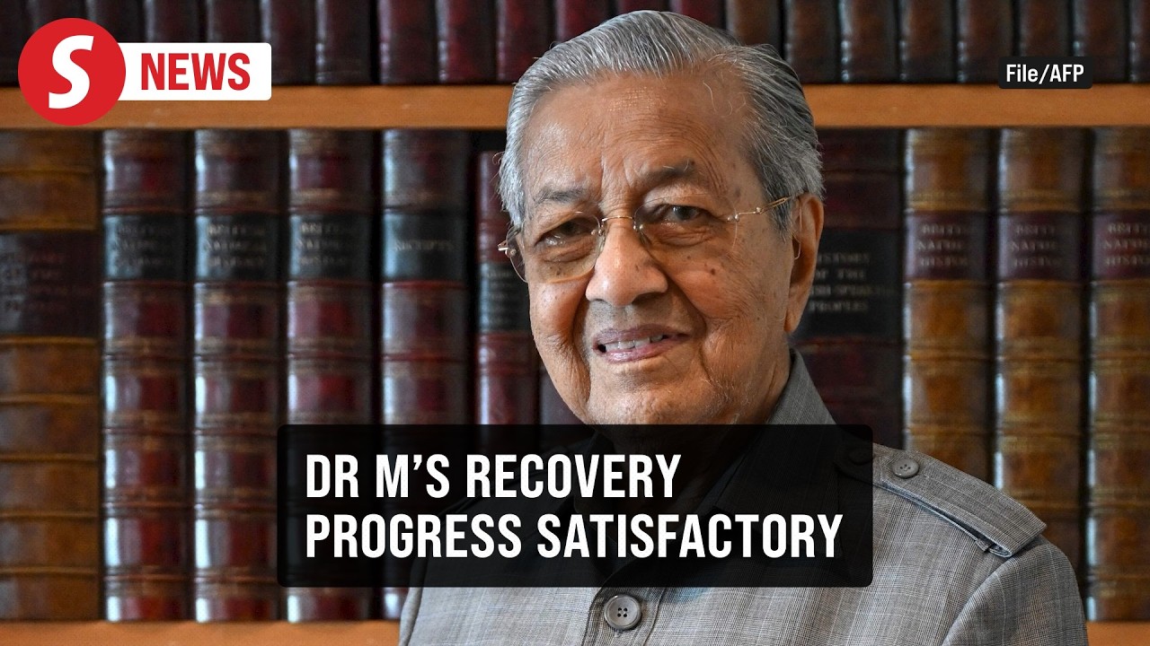 Doctors satisfied with Dr M's progress, former PM to continue recovery with physiotherapy