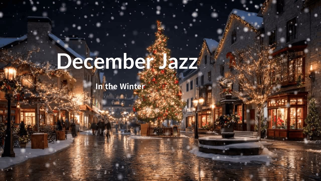 December Jazz : In the Winter Do You Feel ~ 🎵 Slow Jazz   #jazz #winter #snow