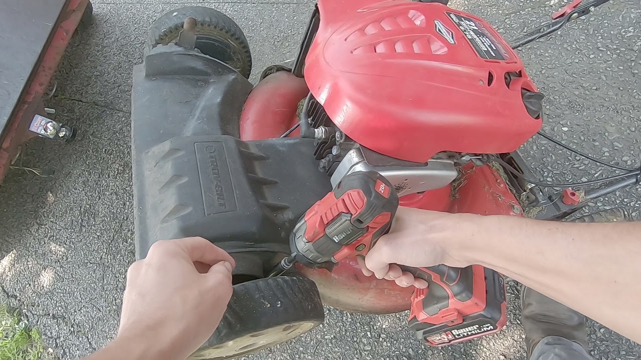 Troy Built Self Propelled not working