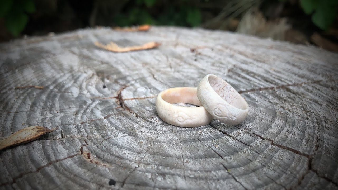 How to make a deer antler ring