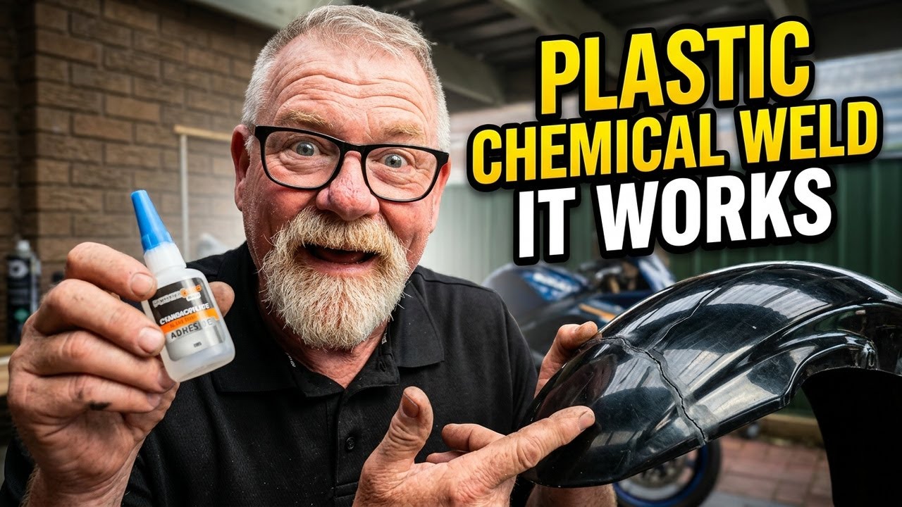 The Easiest And Best Way To Fix Broken Motorcycle Fairings and Fenders