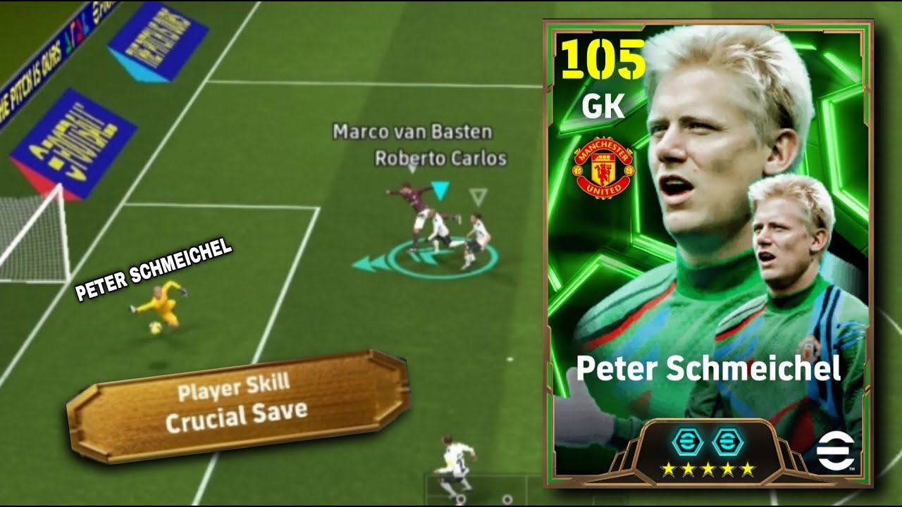 🔥 PETER SCHMEICHEL O MELHOR GOLEIRO DA HISTÓRIA DO EFOOTBALL 2025 🤯