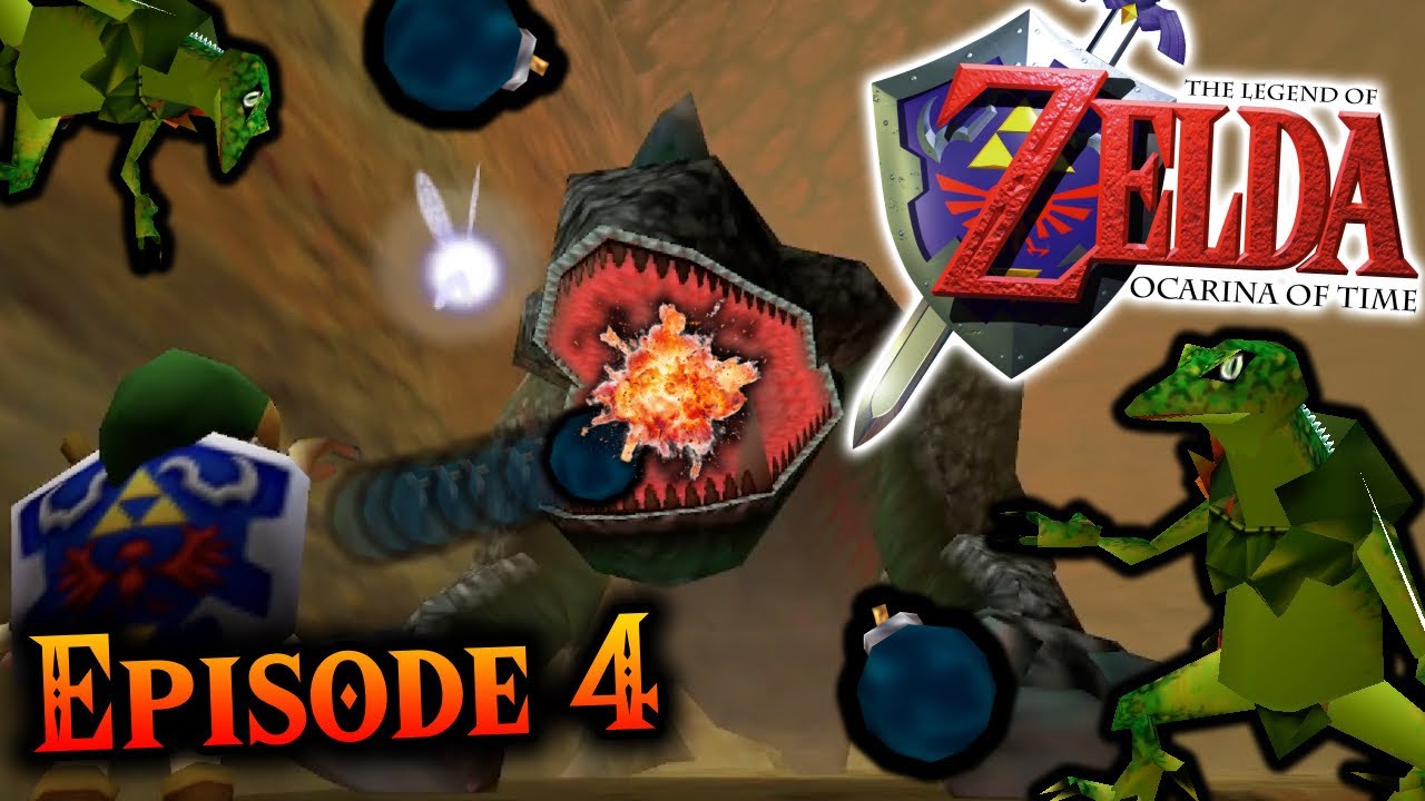 Ocarina Of Time Episode 4: Prancing Our Way Through Dodongo's Cavern! - AJ64
