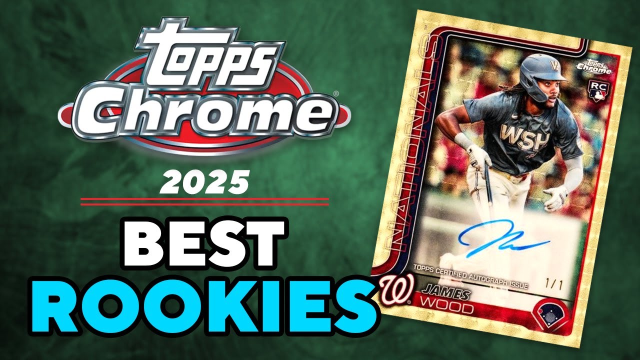 2025 TOPPS CHROME—Top 10 BEST Rookies To Target & Collect!