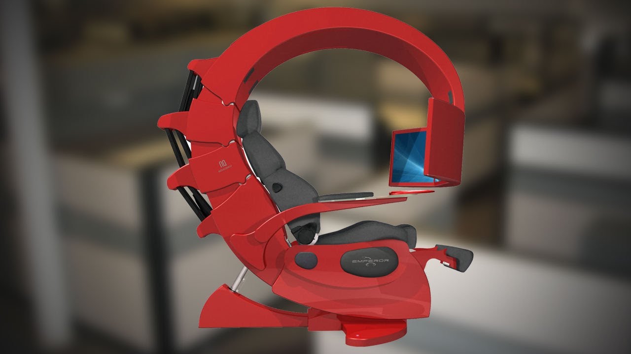 Hak5 - The Perfect Work Station Chair For Programmers and Gamers: Emperor 1510 at 2012