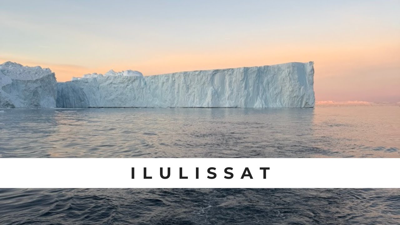 UNESCO Icefjord in Real Life 🇬🇱 Ilulissat Icebergs from a Boat