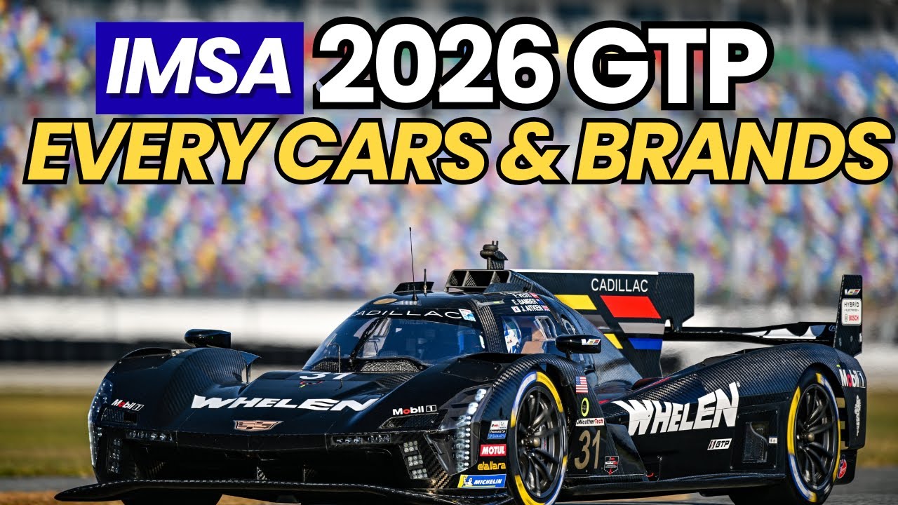 IMSA 2026 GTP GRID REVEALED — Every Car & Manufacturer Explained
