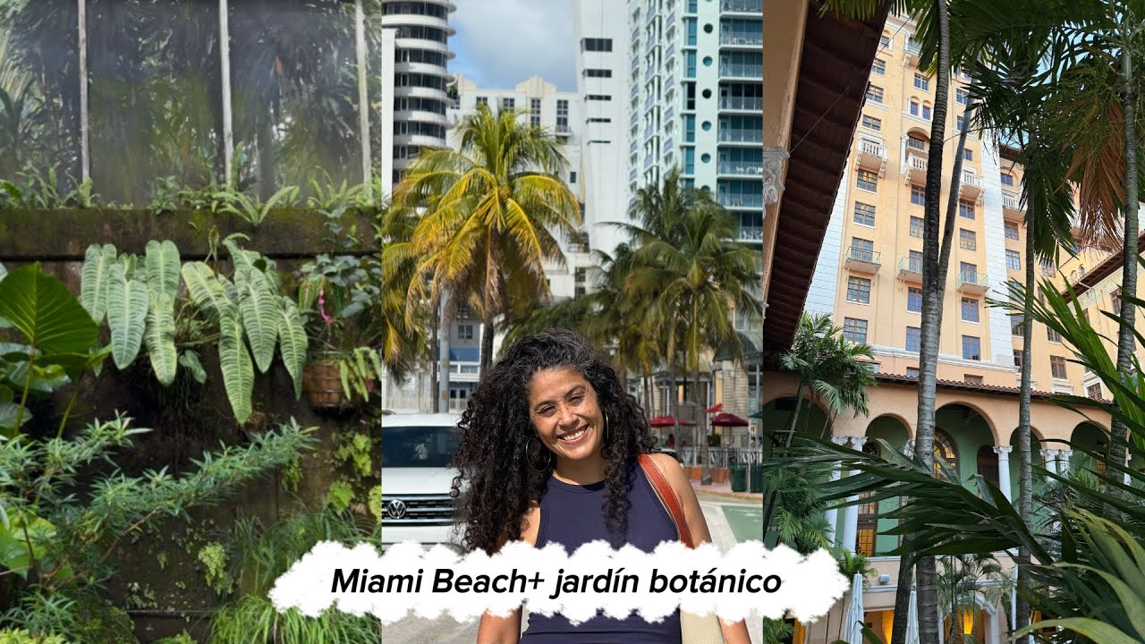 🌴 Miami Vlog:  Coral Gables, Biltmore Hotel, Miami Beach & un Jardín Botánico espectacular