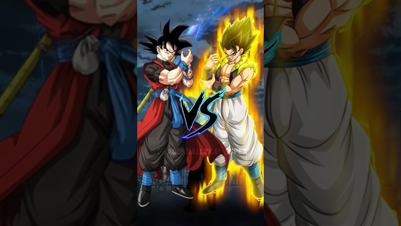 Xeno Goku vs Gogeta Comparison Video #goku #dragonball #gogeta #anime
