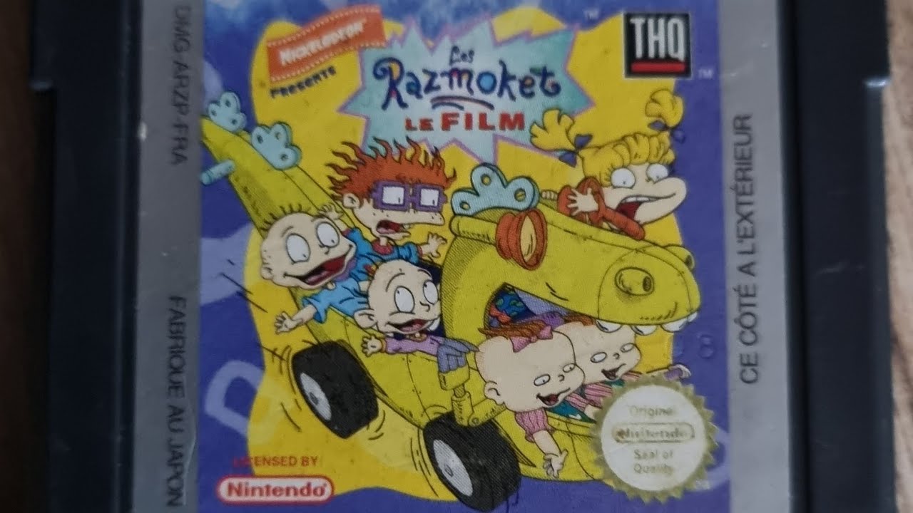 razmoket découverte sur game boy