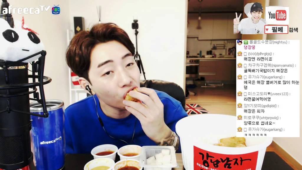 #필메 강남남자 치킨 eatingshow 먹방 151006
