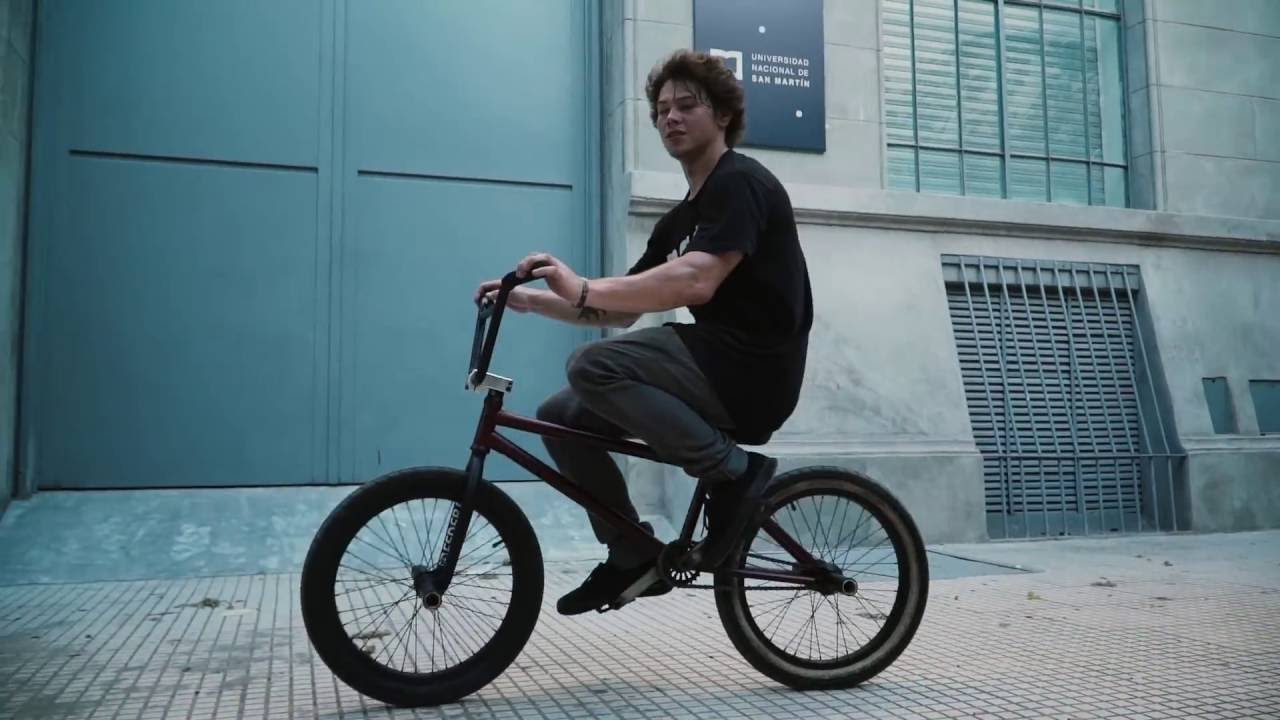 BMX - STEVIE CHURCHILL RIDING STREET IN SOUTH AMERICA