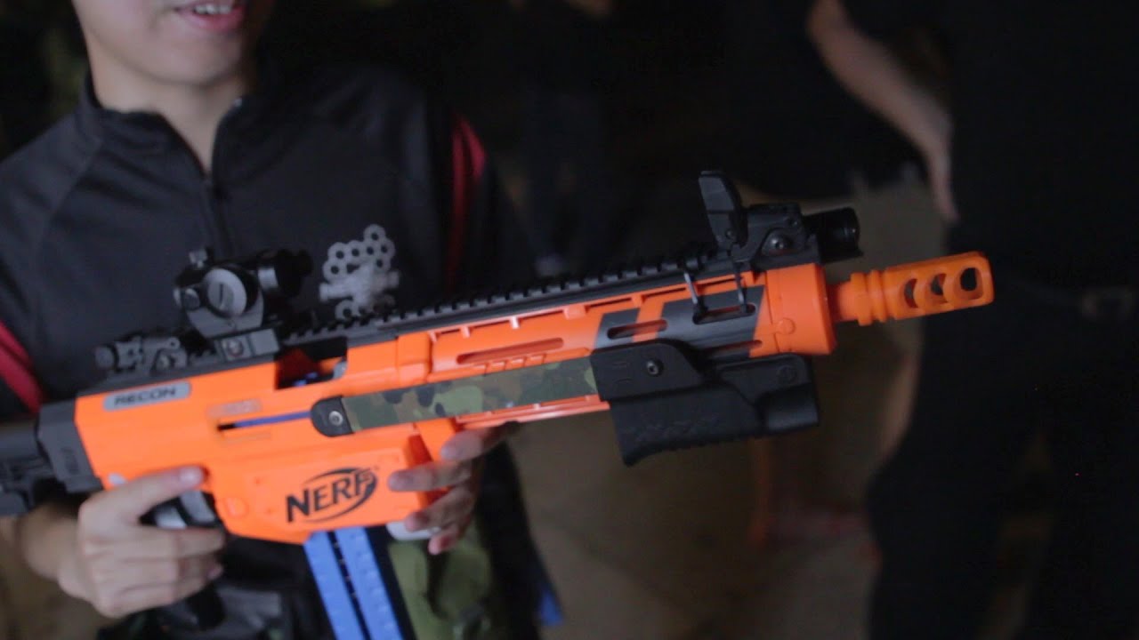 LONGSHOT in a Recon Retaliator - Gavin Fuzzy's Nerf War Loadout | Make Test Battle