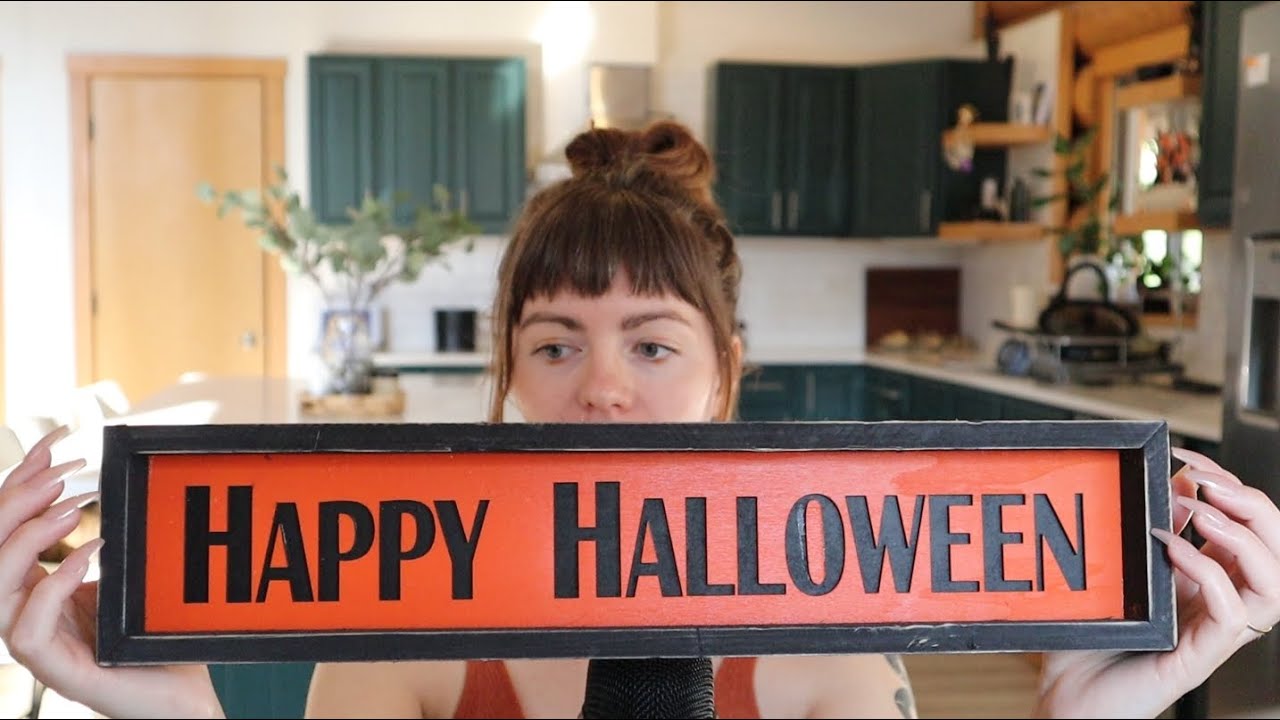 ASMR Halloween Decor Haul 🎃