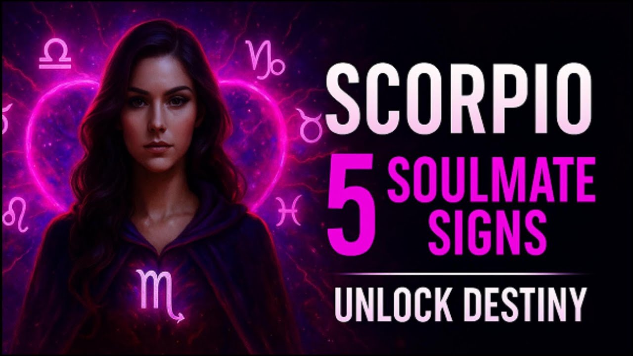 Scorpio &mdash; The 5 Zodiac Signs That Unlock Your Soulmate Destiny