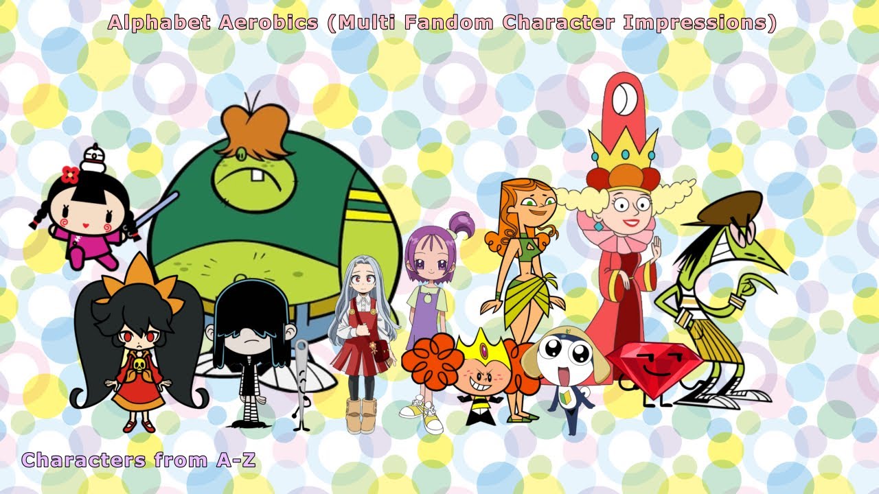 Alphabet Aerobics (Multi Fandom Character Impressions Cover)