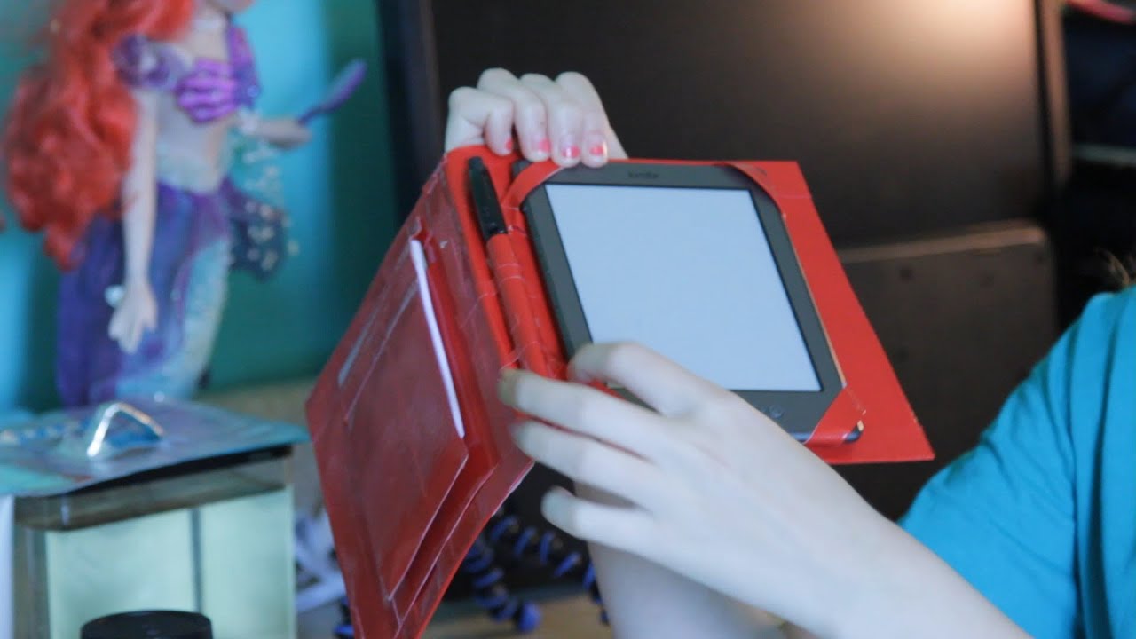 DIY Tutorial - Make an Inexpensive Duct Tape Case for Your Kindle, iPad, Galaxy or Other Tablet