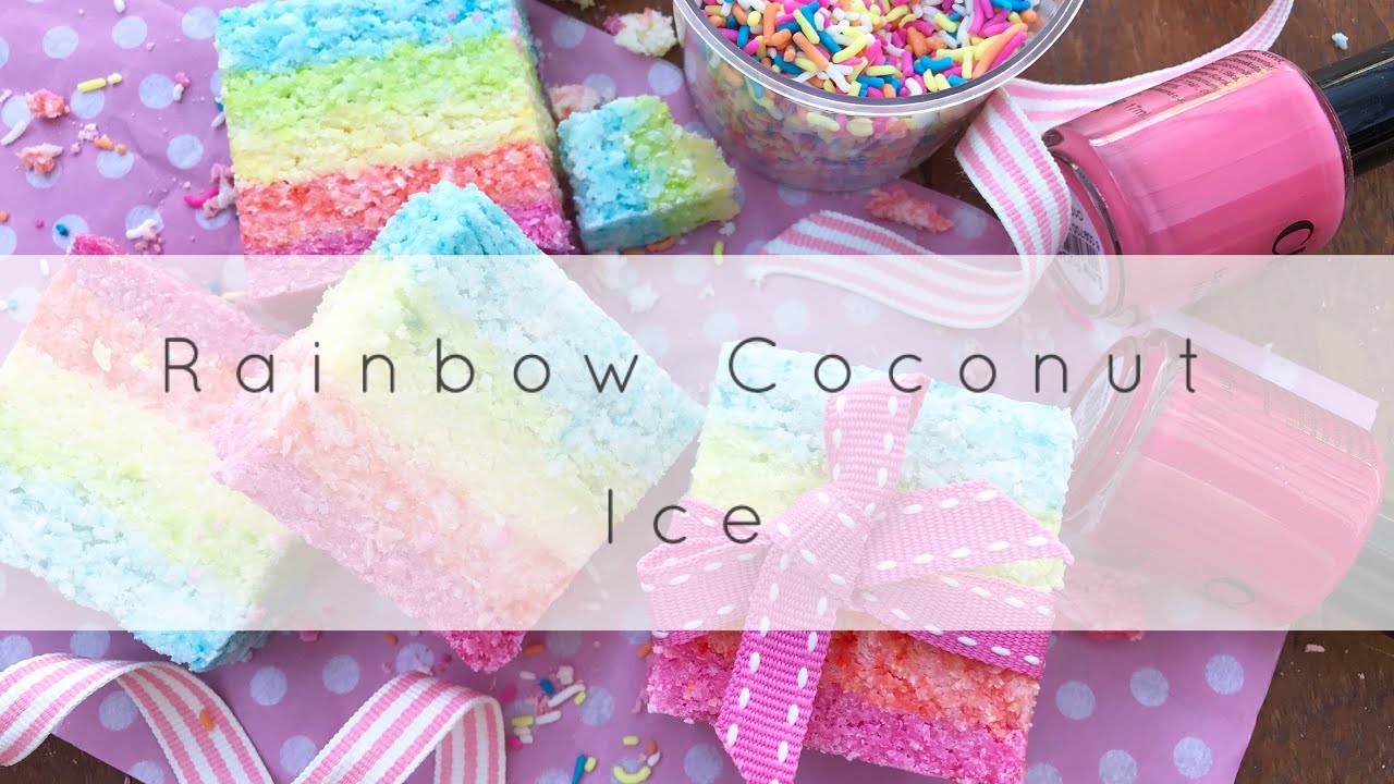 Rainbow Coconut Ice