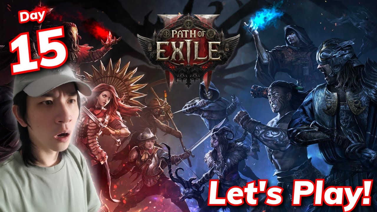Path of Exile 2 - Let's Play Day15 [LIVE] New Monk YAY