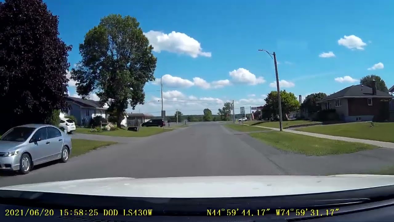 Ingleside,ON from N and around Maple St 2021 06