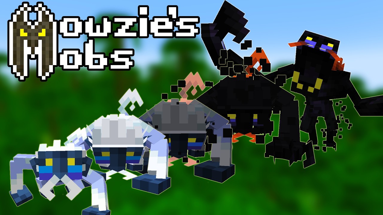 New Mob in Mowzie's Mobs! Bilokosa Full showcase Minecraft 1.21.1