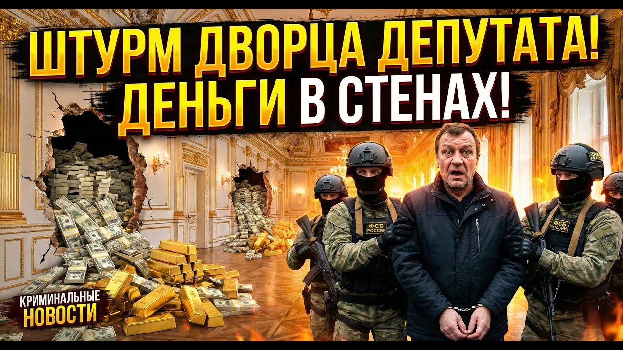БТР СНЕС ВОРОТА! Депутата вытащили из постели лицом в пол.