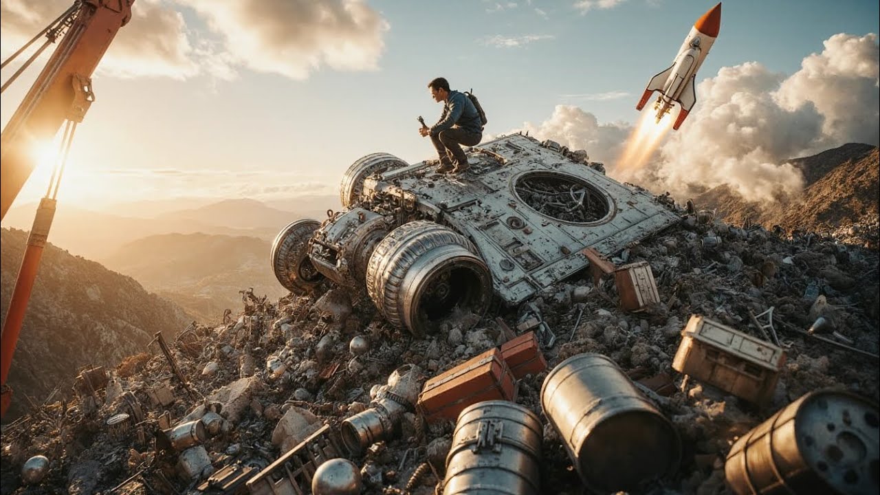 Złom stał się armią &ndash; człowiek mechanik rozpoczął wojnę galaktyczną | Epicka historia Sci-Fi