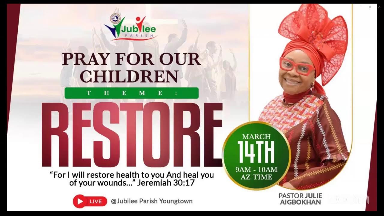 Молитесь за наших детей ~ Восстановление