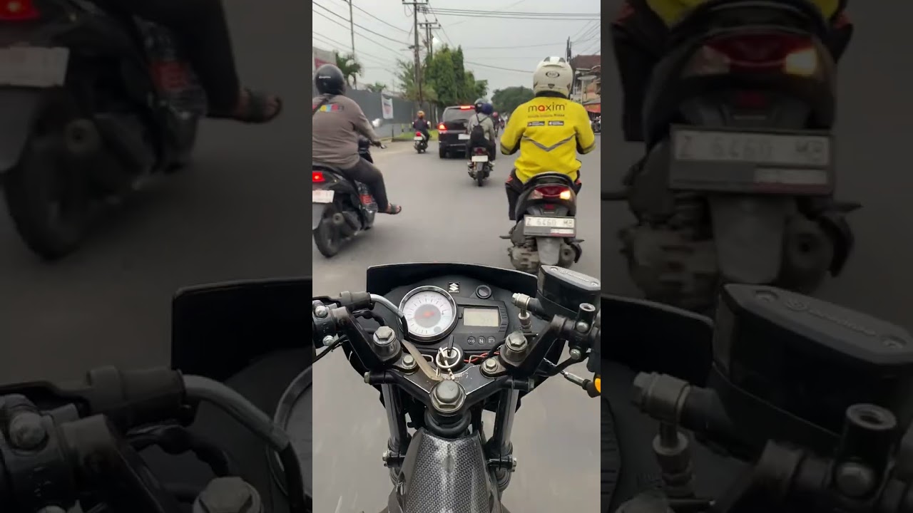 ngabuburit pake satriafu stdporting #motovlog 