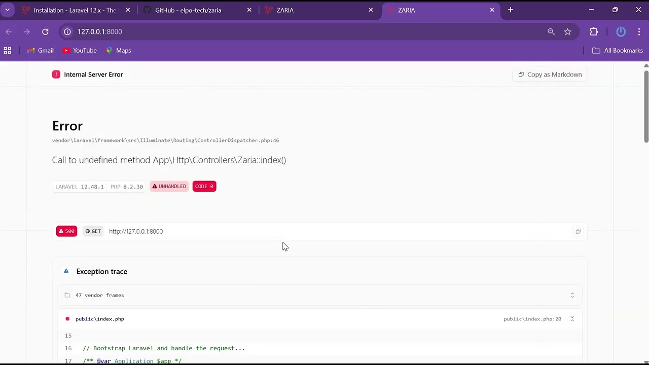 Laravel 12 with Bootstrap Dashboard Templates