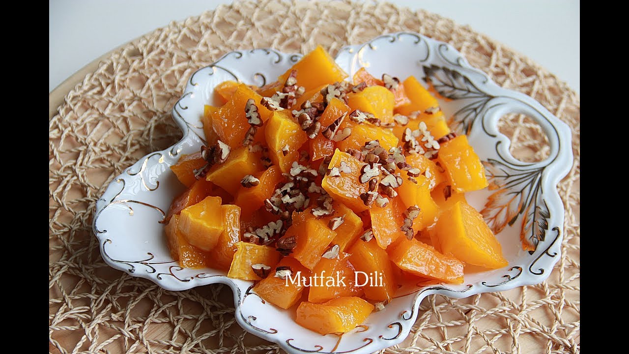 Balkabagı Tatlısı |Amerika`da yaşayanlar bu tatlı için tercihiniz Butternut Squash