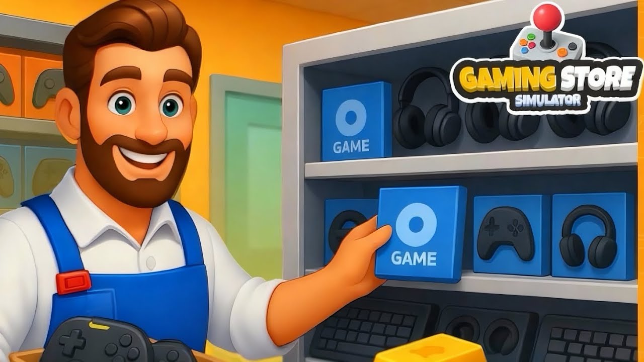 Gaming Store Simulator 3D - Gameplay Walkthrough - (Android, iOS)