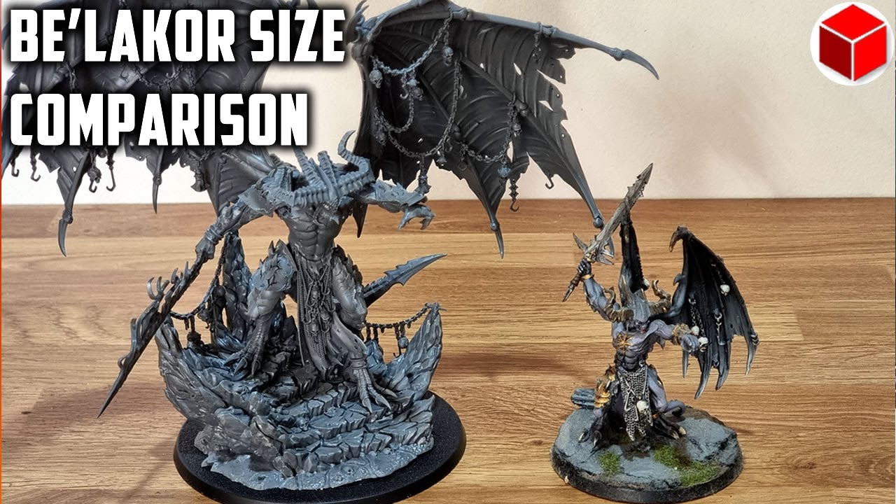 How Big Is Be'lakor The Dark Master? Size Comparison