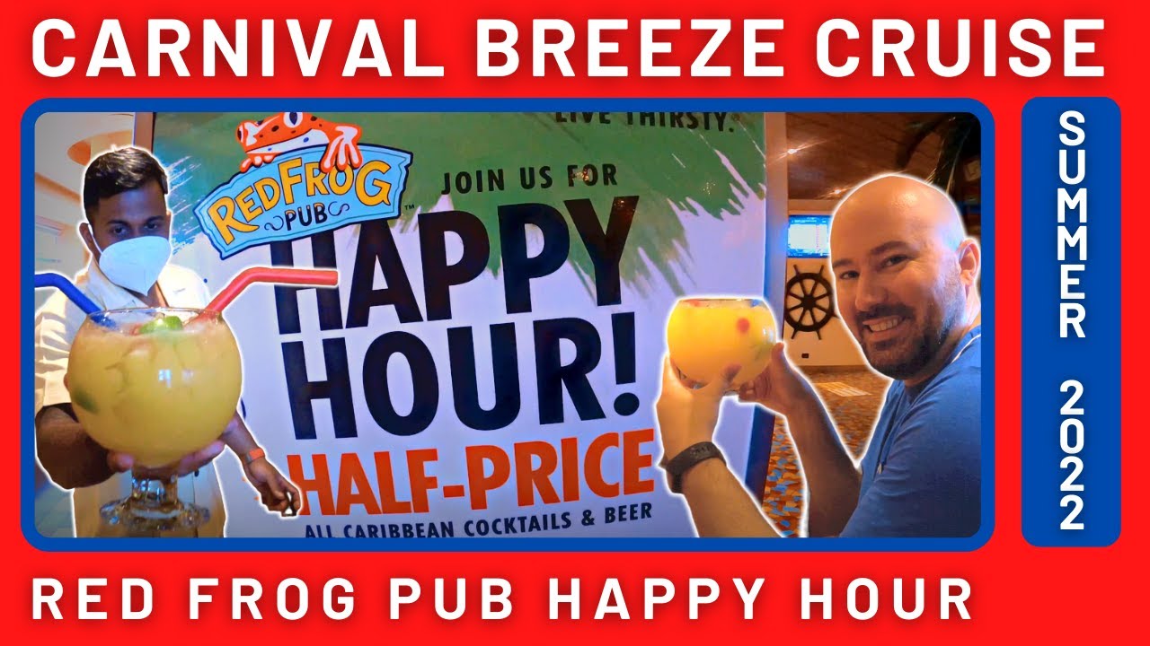Half-priced FISHBOWL challenge at the Red Frog Pub