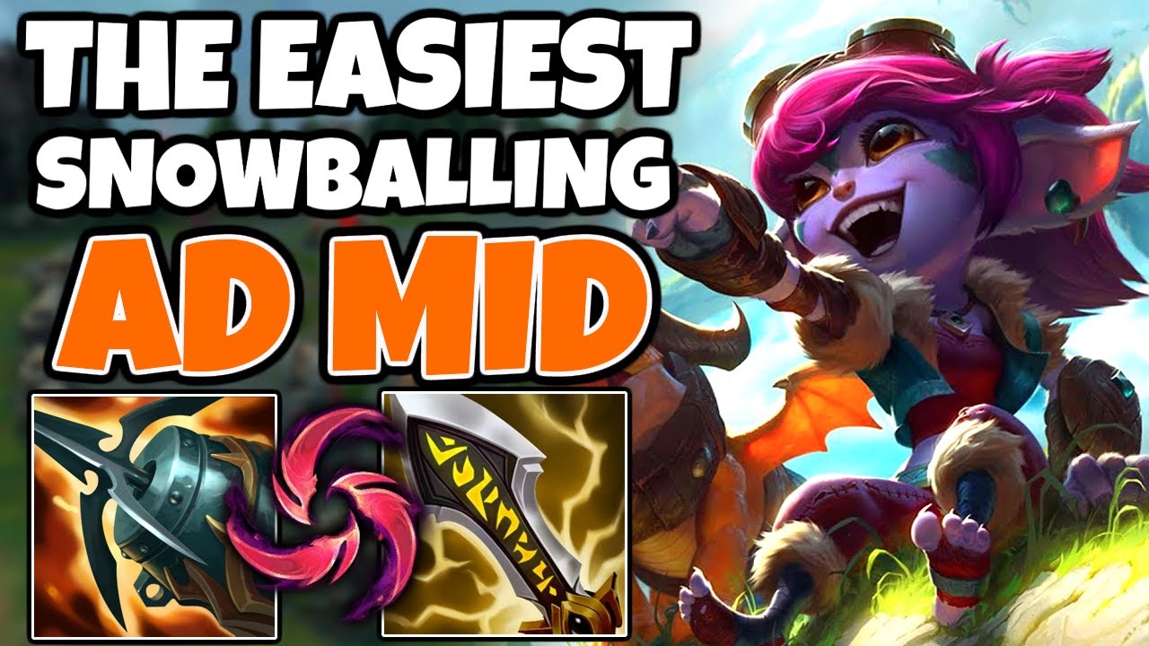 Tristana Mid is one of the easiest AD mids that snowballs out of control with only a couple kills