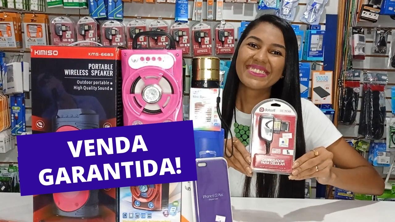 7 PRODUTOS MAIS VENDIDOS NA MINHA LOJA DE ELETRÔNICOS
