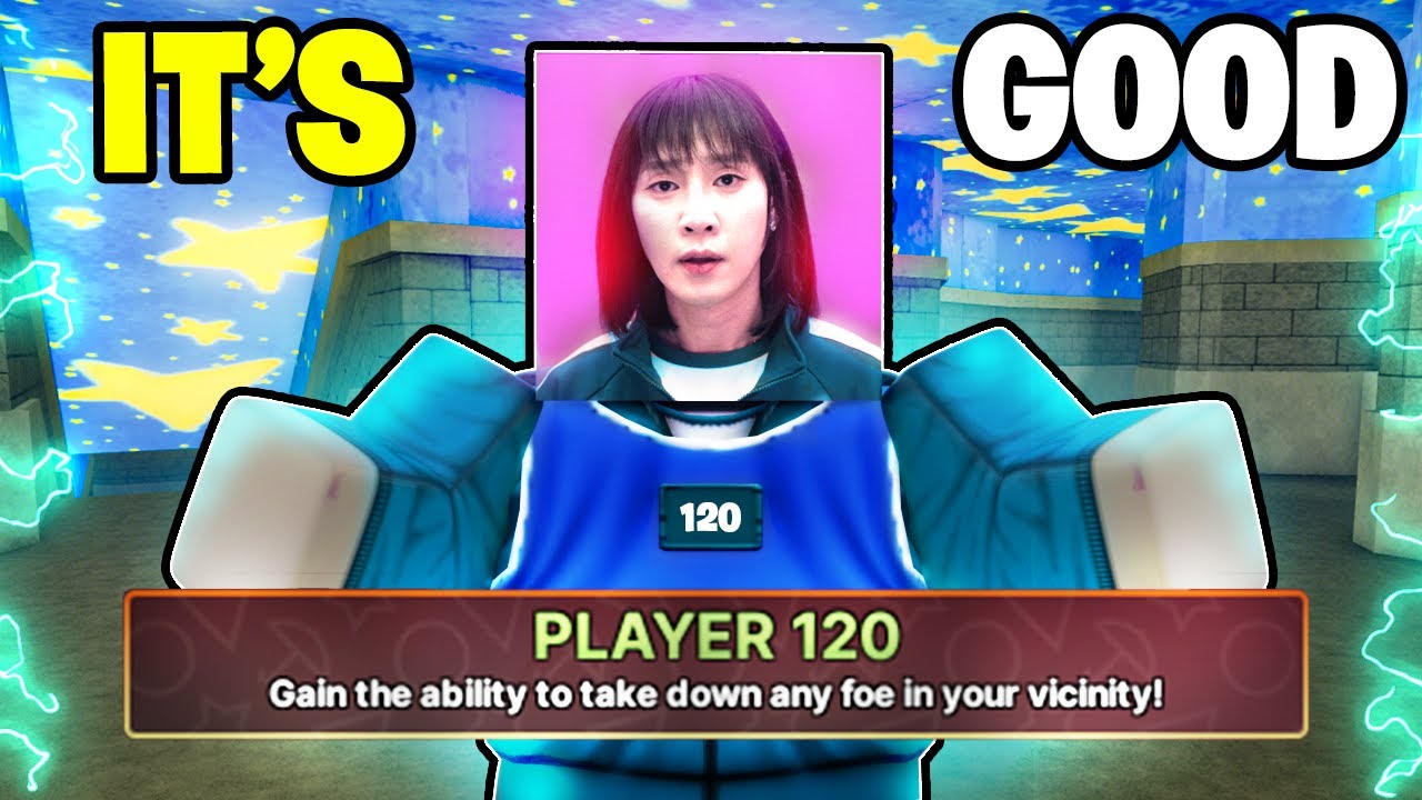 the *NEW* Player 120 Power is NERFED but STILL GOOD (Ink Game Roblox)