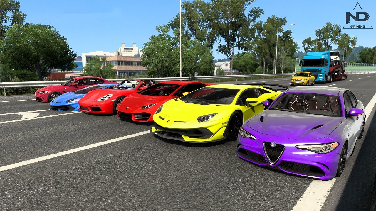 ETS2 Online - Buổi Vận Chuyển Si&ecirc;u Xe Đầy Sự Cố !!
