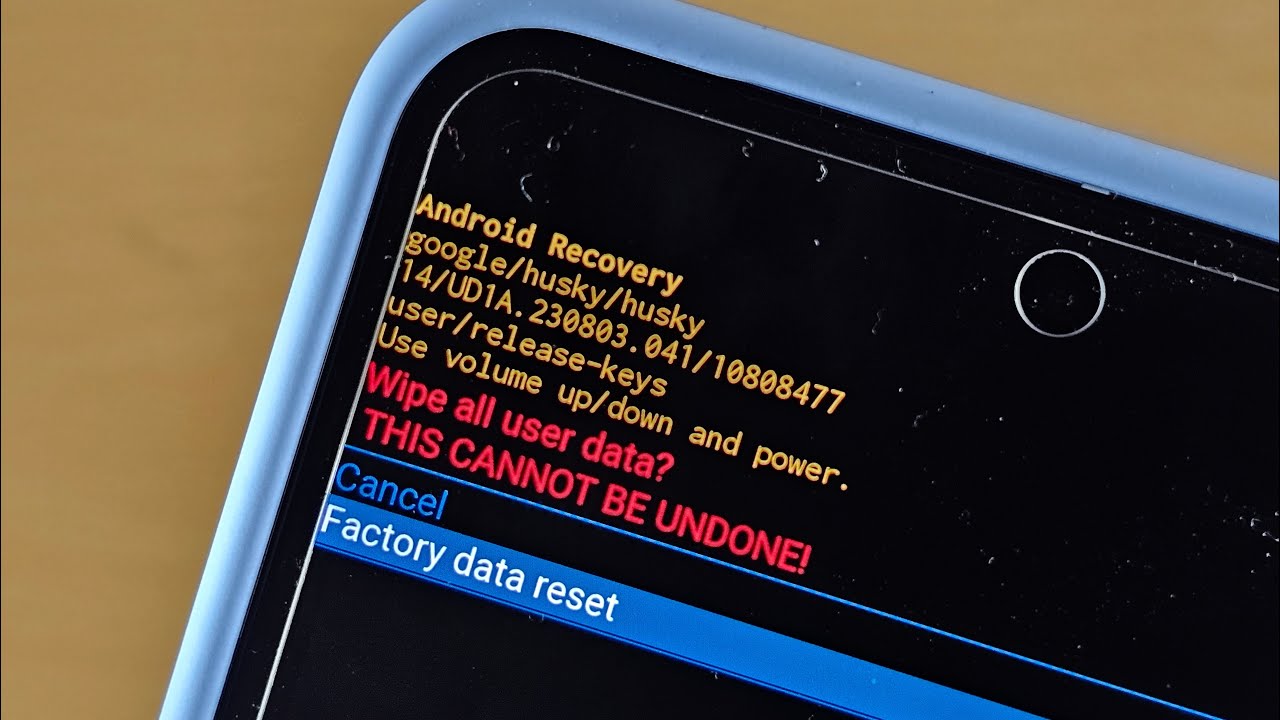 How To Hard Reset Google Pixel 8 Pro