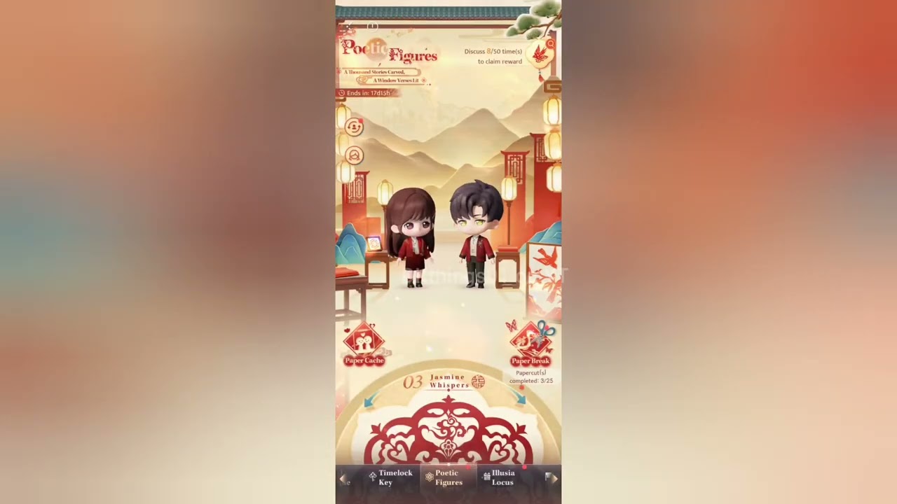 Event: Poetic Figures - 03: Jasmine Whispers | Daily Clip | Love and Deepspace | D & K