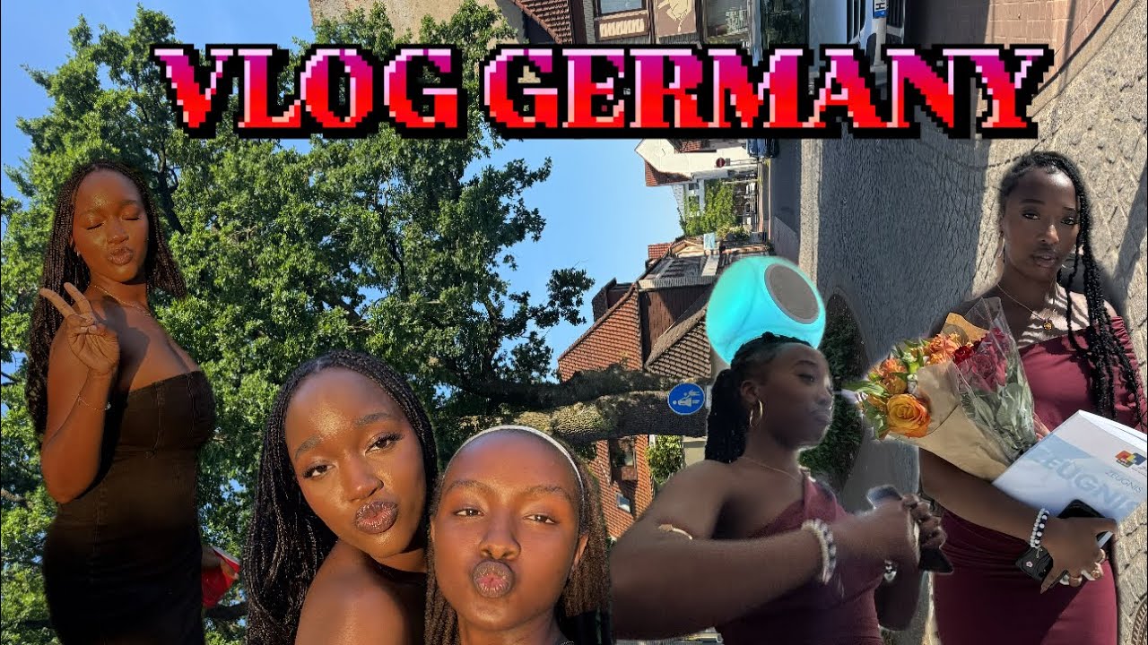 PART 1// summer vlog //Cindy’s graduation party // Germany