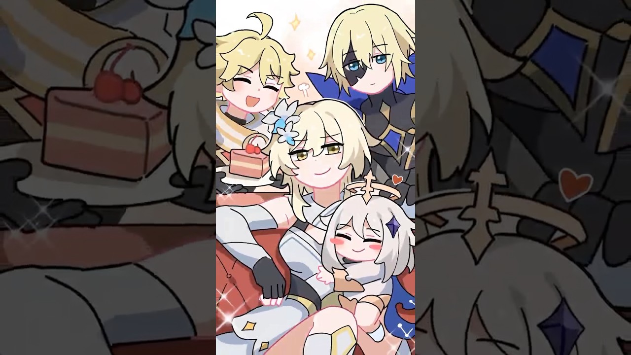 They need to be safe #genshinimpact #childegenshin #genshin #dainsleif #lumine #aether #paimon