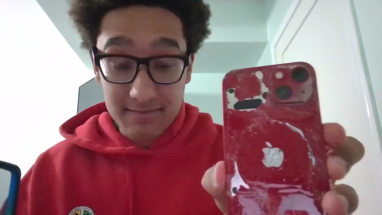 My phone kind of broke