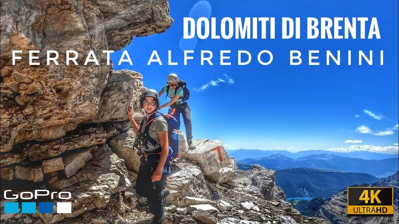 Ferrata Alfredo Benini &bull; Dolomiti di Brenta (Rifugio Stoppani &bull; Rifugio Tuckett)