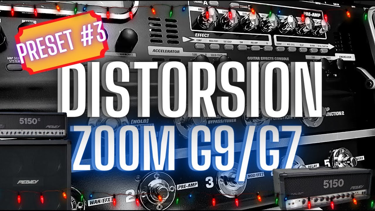 ZOOM G9.2TT DISTORSION | Patch #3