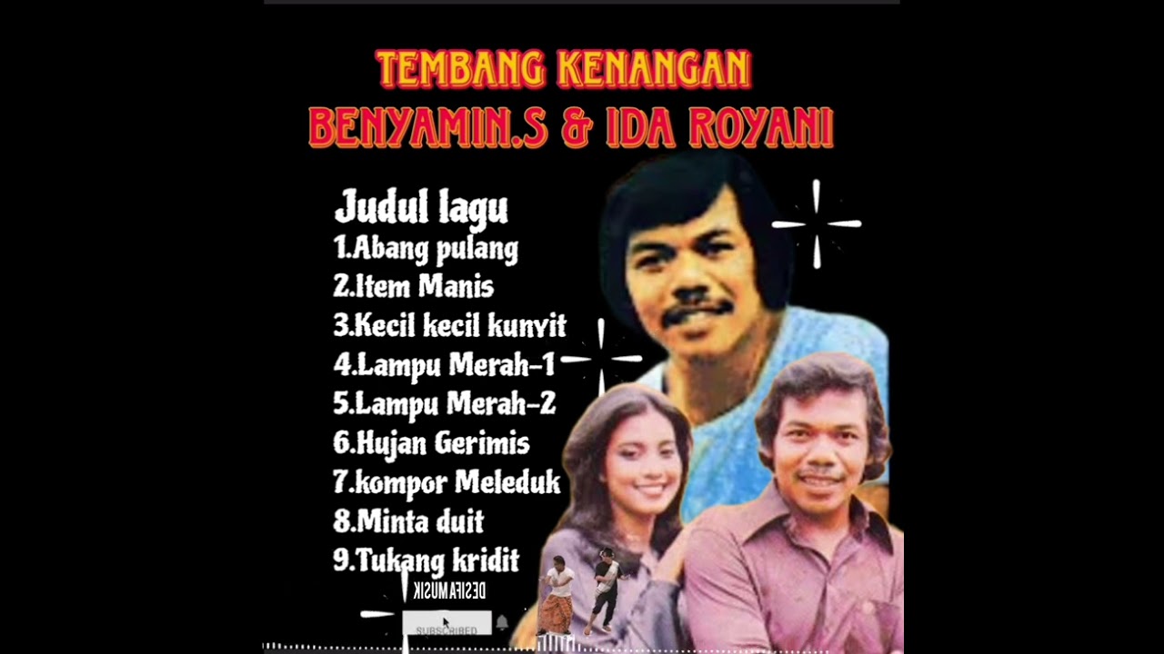 Full Album Populer Benyamin.s & Ida Royani Tembang kenangan Jakarta