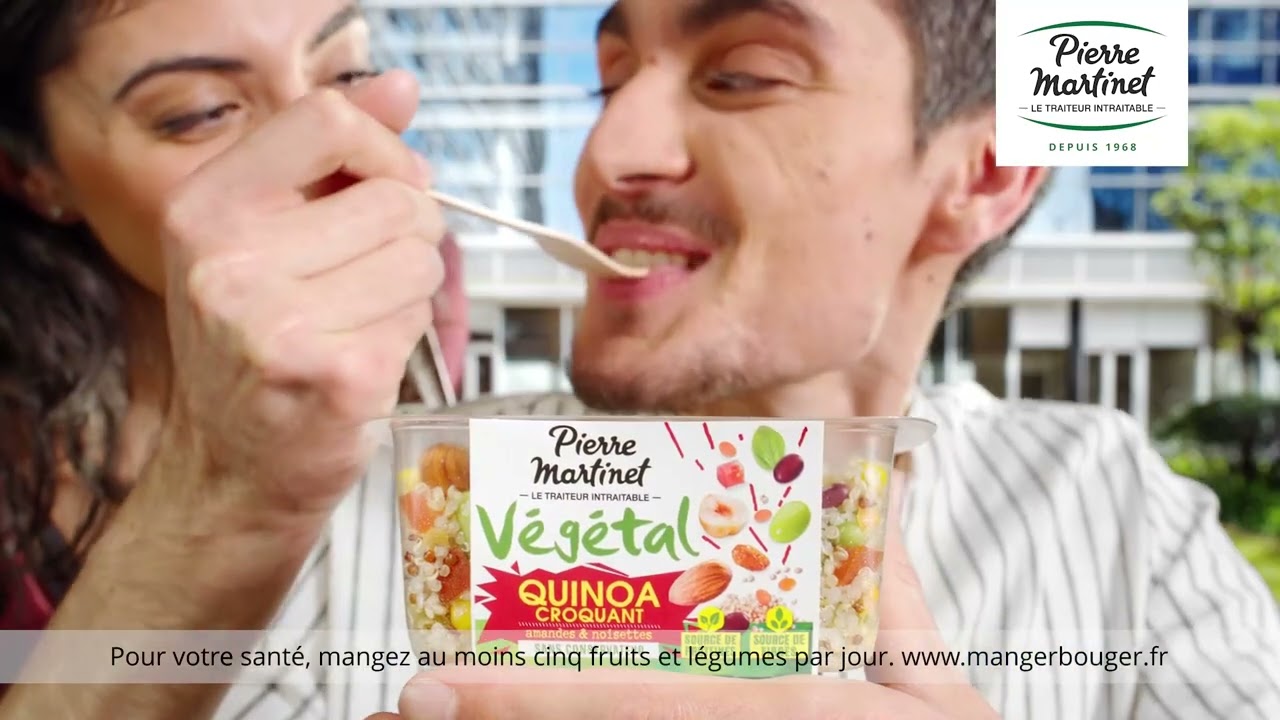La salade V&eacute;g&eacute;tal Quinoa Croquant Pierre Martinet